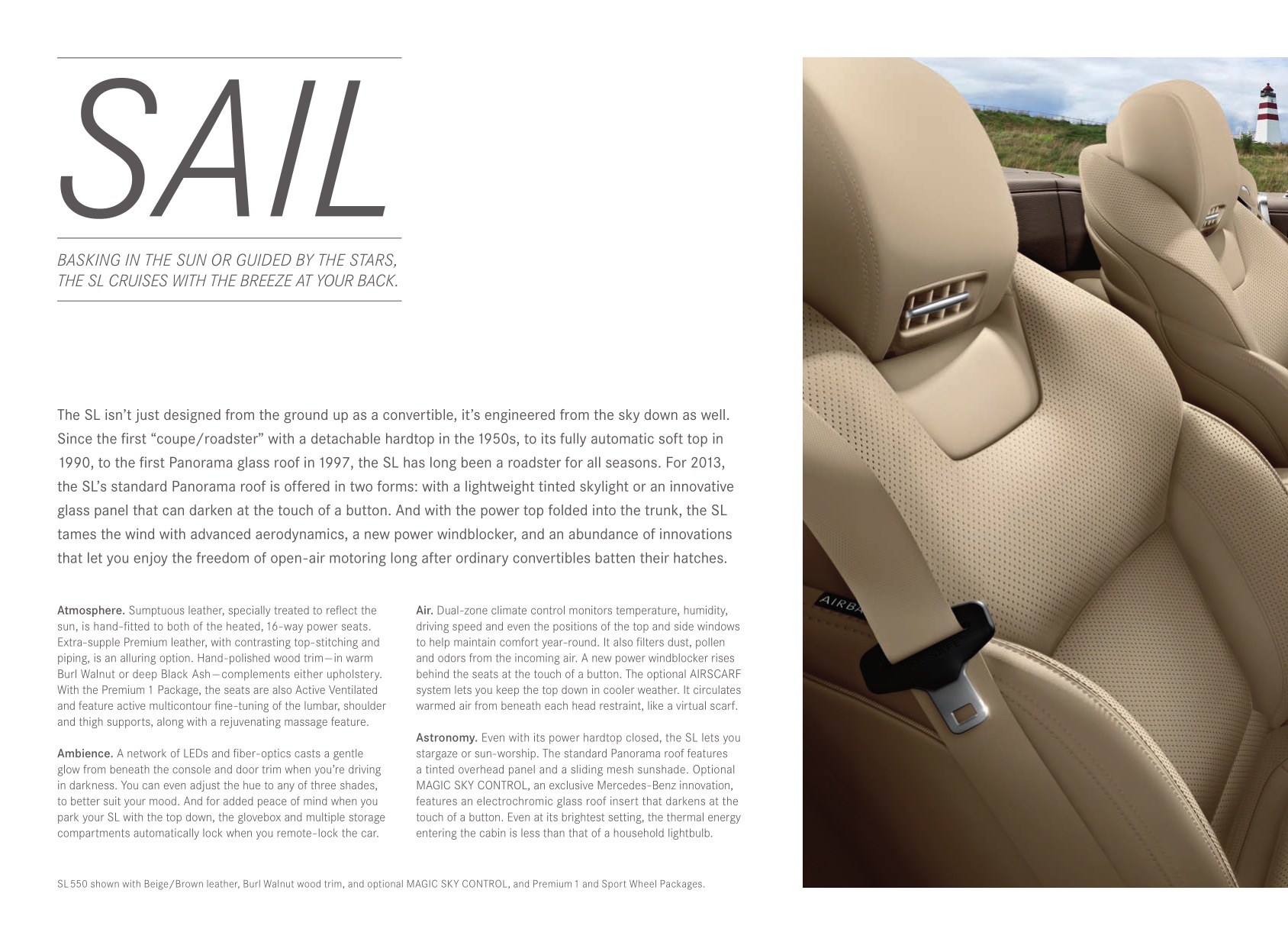 2013 Mercedes-Benz SL Brochure Page 7